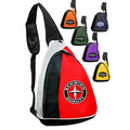 Two-Tone Side Sling Backpacks